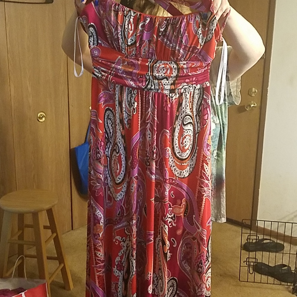 Paisley summer dress